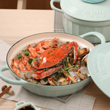 Darrahopens Home & Garden > Kitchenware > Skillets & Frying Pans BUYDEEM CP581 Enameled Cast Iron Dutch Oven