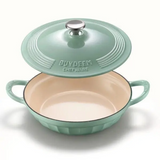 Darrahopens Home & Garden > Kitchenware > Skillets & Frying Pans BUYDEEM CP581 Enameled Cast Iron Dutch Oven