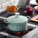 Darrahopens Home & Garden > Kitchenware > Skillets & Frying Pans BUYDEEM Enameled Cast-Iron Dutch Oven