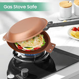 Darrahopens Home & Garden > Kitchenware > Skillets & Frying Pans Deluxe Copper Titanium Pancake & Omelette Pan