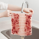Darrahopens Home & Garden > Kitchenware > Table Linen & Kitchen Towels 10 Pcs Super Absorbent Reusable Microfibre Cleaning Cloths 30 x 30 cm