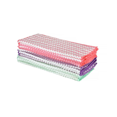 Darrahopens Home & Garden > Kitchenware > Table Linen & Kitchen Towels 10 Pcs Super Absorbent Reusable Microfibre Cleaning Cloths 30 x 30 cm