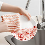 Darrahopens Home & Garden > Kitchenware > Table Linen & Kitchen Towels 10 Pcs Super Absorbent Reusable Microfibre Cleaning Cloths 30 x 30 cm