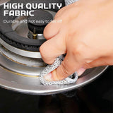 Darrahopens Home & Garden > Kitchenware > Table Linen & Kitchen Towels 10pcs Kitchen DishCloths, 7.87"×7.87" Wire Dishwashing Rag for Wet and Dry, Multipurpose Cleaning Cloth, Reusable and Washable Clean Tools for Cookware, Sinks, Stove Tops, Dishes