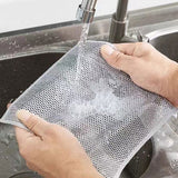 Darrahopens Home & Garden > Kitchenware > Table Linen & Kitchen Towels 15 Pack Effective Wire Dishcloths Comfortable for Kitchen Cleaning