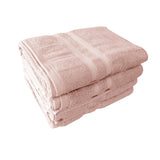 Darrahopens Home & Garden > Kitchenware > Table Linen & Kitchen Towels 600GSM Set of 4 Melissa 100% Cotton Bath Towels Coral 70 x 140 cm
