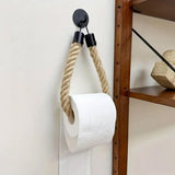 Darrahopens Home & Garden > Kitchenware > Table Linen & Kitchen Towels Black Wall Mounted Paper Towel Holder Hanging Roll Dispenser Kitchen Storage