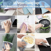 Darrahopens Home & Garden > Kitchenware > Table Linen & Kitchen Towels Microfiber Cleaning Cloths 10 Fish Scale Cleaning Cloth 25X25Cm, Eco-Friendly Reusable Towel For Kitchen Glass Car
