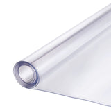 Darrahopens Home & Garden > Kitchenware > Table Linen & Kitchen Towels Plastic Table Cover, 48 x 48 Inch 1.5 mm Thick Clear Table Protector, Square PVC Desk Mat, Waterproof & Easy Cleaning Desk Pad Tablecloth, for Office Dresser Dining Room Table Night Stand In Australia - Darrahopens