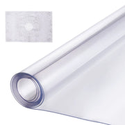 Darrahopens Home & Garden > Kitchenware > Table Linen & Kitchen Towels Plastic Table Cover, 48 x 48 Inch 1.5 mm Thick Clear Table Protector, Square PVC Desk Mat, Waterproof & Easy Cleaning Desk Pad Tablecloth, for Office Dresser Dining Room Table Night Stand In Australia - Darrahopens