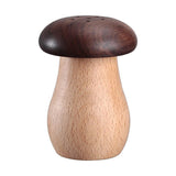 Darrahopens Home & Garden > Kitchenware > Table Linen & Kitchen Towels Solid Wood Toothpick Holder Black Walnut Beech Cute Mushroom Toothpick Box