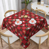 Darrahopens Home & Garden > Kitchenware > Table Linen & Kitchen Towels Tablecloth - Square - Round - 60x60 inches - Dining Room - Garden