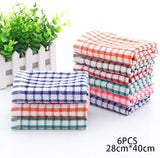 Darrahopens Home & Garden > Kitchenware > Table Linen & Kitchen Towels Tea towels - Cotton kitchen towels - Absorbent clean - Tea towels - Kitchen - 6-pack