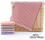 Darrahopens Home & Garden > Kitchenware > Table Linen & Kitchen Towels Tea towels - Cotton kitchen towels - Absorbent clean - Tea towels - Kitchen - 6-pack