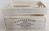 Darrahopens Home & Garden > Kitchenware > Table Linen & Kitchen Towels Vintage Home Wood Crates White Wash 40x22cm