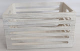 Darrahopens Home & Garden > Kitchenware > Table Linen & Kitchen Towels Wood Crates White Wash 40x22cm