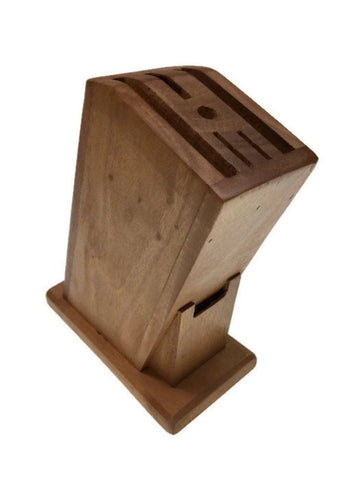 Darrahopens Home & Garden > Kitchenware Wooden Knife Holder Knife Fork Block Kitchen Rack Desk Wood Organizer