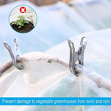 Darrahopens Home & Garden > Laundry & Cleaning 6x STAINLESS STEEL CLOTHES PEGS Laundry Clips Washing Line Clothespin