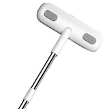 Darrahopens Home & Garden > Laundry & Cleaning > Drying Racks & Hangers 2-in-1 Window Screen Cleaning Brush with 82 cm Extendable Stainless Steel Handle, Wet and Dry Mesh Cleaner