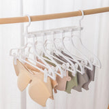 Darrahopens Home & Garden > Laundry & Cleaning > Drying Racks & Hangers 2-SET Space-Saving 6-in-1 Foldable Hanger Set Multi-Functional Closet Organizer Clothes Drying Rack with Pant Clips (Gray & Gray Clip Upgrade Edition) Ideal for Homes and Dorm Rooms