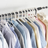 Darrahopens Home & Garden > Laundry & Cleaning > Drying Racks & Hangers Adjustable Clothes Rack--Back