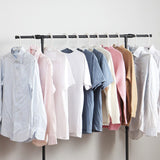 Darrahopens Home & Garden > Laundry & Cleaning > Drying Racks & Hangers Adjustable Clothes Rack--Back