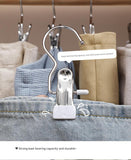 Darrahopens Home & Garden > Laundry & Cleaning > Drying Racks & Hangers Black Stainless Steel Hanging Clips (35 PCS) - Strong Grip for Pants, Hats, Socks, Laundry