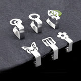 Darrahopens Home & Garden > Laundry & Cleaning > Drying Racks & Hangers Butterfly Clips for Laundry 4-Pack Silver Cloth Holders