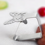 Darrahopens Home & Garden > Laundry & Cleaning > Drying Racks & Hangers Butterfly Clips for Laundry 4-Pack Silver Cloth Holders