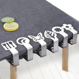 Darrahopens Home & Garden > Laundry & Cleaning > Drying Racks & Hangers Butterfly Clips for Laundry 4-Pack Silver Cloth Holders