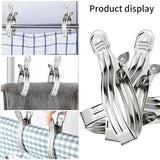 Darrahopens Home & Garden > Laundry & Cleaning > Drying Racks & Hangers Clothes pegs - Open windproof clips - Clothes pegs - Sock racks - Quilt drying clips - 8 pieces