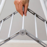 Darrahopens Home & Garden > Laundry & Cleaning > Drying Racks & Hangers Floor-Standing Folding Wing-Shaped Drying Rack-White In Australia - Darrahopens