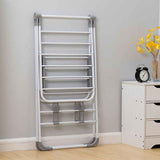 Darrahopens Home & Garden > Laundry & Cleaning > Drying Racks & Hangers Floor-Standing Folding Wing-Shaped Drying Rack-White In Australia - Darrahopens