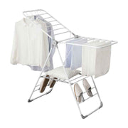 Darrahopens Home & Garden > Laundry & Cleaning > Drying Racks & Hangers Floor-Standing Folding Wing-Shaped Drying Rack-White In Australia - Darrahopens