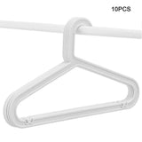 Darrahopens Home & Garden > Laundry & Cleaning > Drying Racks & Hangers Lightweight Standard PP Shirt Hangers 10-Pack White For Everyday Use