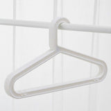 Darrahopens Home & Garden > Laundry & Cleaning > Drying Racks & Hangers Lightweight Standard PP Shirt Hangers 10-Pack White For Everyday Use