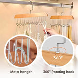 Darrahopens Home & Garden > Laundry & Cleaning > Drying Racks & Hangers Non-slip hangers for coats, underwear, sweaters and vests - including 8 hooks (pack of 2)