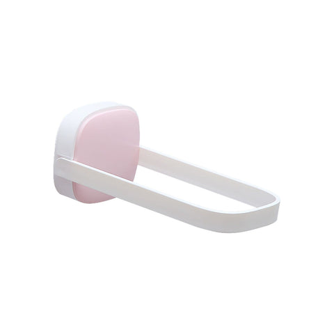 Darrahopens Home & Garden > Laundry & Cleaning > Drying Racks & Hangers U Shape Hanger Holder Rack Rounded Corner Foldable Wall Mounted Hanger Rack For Bathroom Balcony Pink White In Australia - Darrahopens