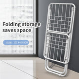 Darrahopens Home & Garden > Laundry & Cleaning > Drying Racks & Hangers Upgrade Double Wing Floor Folding Drying Rack For Clothes Quilt Towel-White