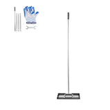 Darrahopens Home & Garden > Laundry & Cleaning > Drying Racks & Hangers VEVOR 254 x 430 mm Lawn Leveling Rake 1980 mm Adjustable Handle for Yard Golf Court