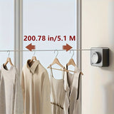 Darrahopens Home & Garden > Laundry & Cleaning > Drying Racks & Hangers White wall-mounted clothes hanger, adjustable hanger, laundry hanger, home organization, high-quality hanger, space saving hanger, wall clothes rail, Australian home, coat hanger wall mount