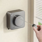 Darrahopens Home & Garden > Laundry & Cleaning > Drying Racks & Hangers White wall-mounted clothes hanger, adjustable hanger, laundry hanger, home organization, high-quality hanger, space saving hanger, wall clothes rail, Australian home, coat hanger wall mount