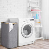 Darrahopens Home & Garden > Laundry & Cleaning > Laundry Baskets 100L Laundry Basket With Lid Laundry Hamper With Handles Dirty Laundry Basket, Laundry Bin Laundry Basket Foldable