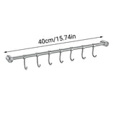 Darrahopens Home & Garden > Laundry & Cleaning > Laundry Baskets 2PCS 304 Stainless Steel Bathroom Towel Hook Wall Mounted Clothes Kitchen Hanger