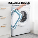Darrahopens Home & Garden > Laundry & Cleaning > Laundry Baskets Artiss Laundry Basket Hamper Large Foldable Washing Clothes Storage Organiser Blue