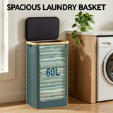 Darrahopens Home & Garden > Laundry & Cleaning > Laundry Baskets Artiss Laundry Basket with Removable Bag Foldable Black