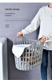 Darrahopens Home & Garden > Laundry & Cleaning > Laundry Baskets Fold the dirty clothes basket-large pink