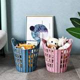 Darrahopens Home & Garden > Laundry & Cleaning > Laundry Baskets Fold the dirty clothes basket-small pink