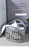 Darrahopens Home & Garden > Laundry & Cleaning > Laundry Baskets Fold the dirty clothes basket-small pink