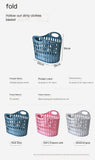Darrahopens Home & Garden > Laundry & Cleaning > Laundry Baskets Fold the dirty clothes basket-small pink